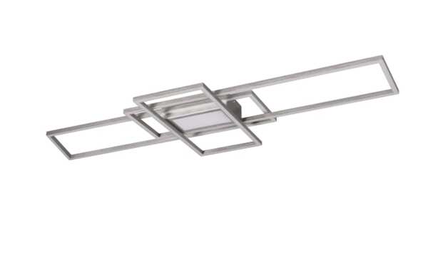 Bild 3 von LED-Deckenleuchte Irvine, nickel, 105 x 42 cm