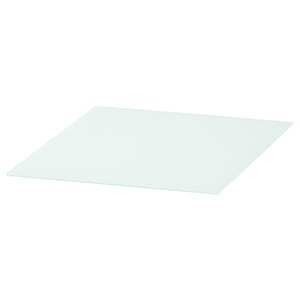 MALM  Glasplatte, weiß 40x48 cm