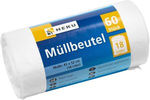 Müllbeutel 60 x 18 Liter