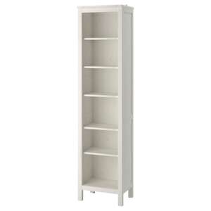 HEMNES  Bücherregal, weiß gebeizt 49x197 cm