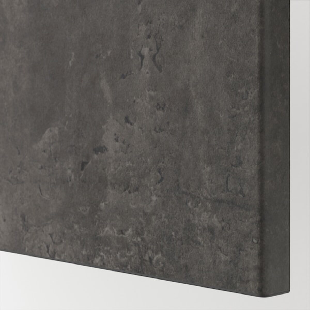 Bild 4 von BESTÅ  TV-Bank mit Schubladen und Tür, weiß/Kallviken dunkelgrau 180x42x39 cm