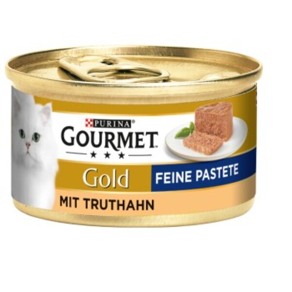 Bild 1 von GOURMET Gold Feine Pastete 12x85g Truthahn