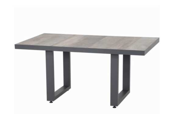 Bild 1 von Dining Tisch Corido, Gestell in anthrazit, Tischplatte washed grey