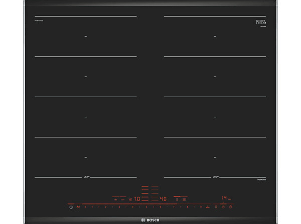 Bild 1 von BOSCH PXX675DC1E Induktionskochfeld (606 mm breit, 4 Kochfelder), Schwarz