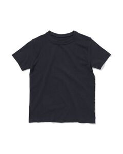 Kinder-Sportshirt, nahtlos schwarz