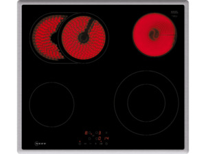 NEFF T16SBN1L0 Glaskeramikkochfeld (583 mm breit, 4 Kochfelder), Schwarz