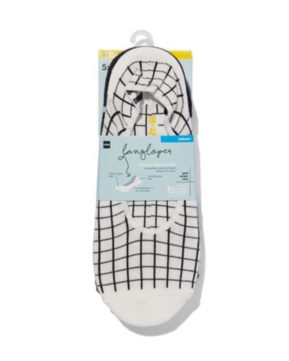 Bild 1 von 5er-Pack Damen-Füßlinge, mit Baumwollanteil schwarz