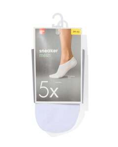 5er-Pack Sneakersocken weiß