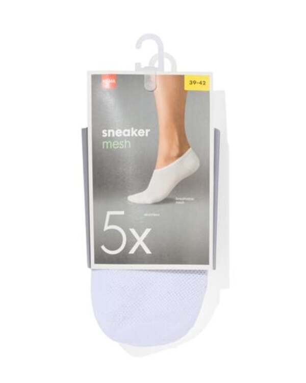 Bild 1 von 5er-Pack Sneakersocken weiß