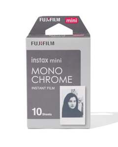10er-Pack Fotopapier für Fujifilm Instax Mini, Monochrome