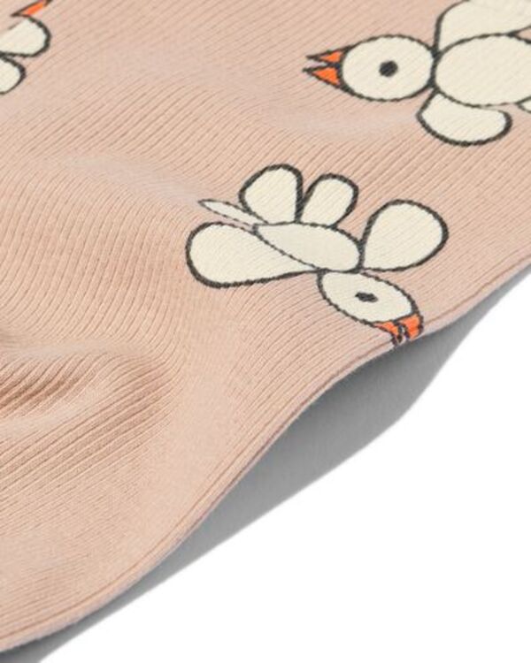 Bild 4 von größenflexible Miffy-Newborn-Leggings, gerippt hellbraun