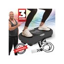 Bild 1 von Miweba Sports Vibrationsplatte MV100, 2D-Vibration, Bluetooth, 99 Stufen, 10 Programme, 250 Watt (Grau)