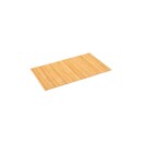 Bild 1 von PANA® Bambus Badematte • Bambusmatte waschbar • Holz Läufer Badezimmer • Duschvorleger • 100% Bambus • Größe: 50x80cm • versch. Farben