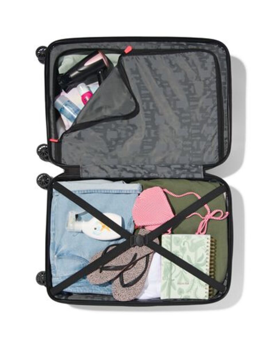 Bild 4 von Koffer, ABS, 43 x 25 x 66 cm, schwarz