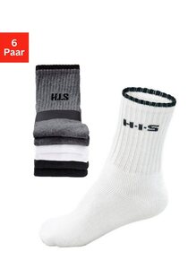 H.I.S Sportsocken (Packung, 6-Paar) mit Frottee & verstärkten Belastungszonen