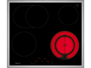 NEFF T16SDF9L0 Glaskeramikkochfeld (583 mm breit, 4 Kochfelder), Schwarz