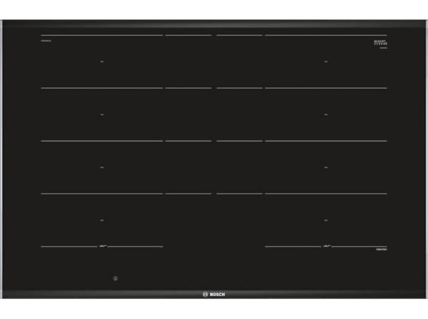 Bild 1 von BOSCH PXY875DC1E Induktionskochfeld (816 mm breit, 4 Kochfelder), Schwarz