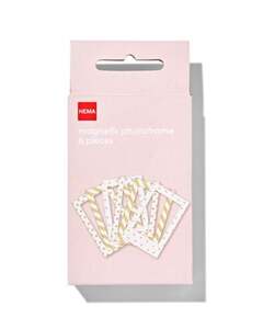 6er-Pack Instax-Magnet-Bilderrahmen, Glitter