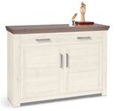 Bild 1 von set one by Musterring Sideboard YORK 53 - B/H/L. 129 x 95 x 44 cm - Pino Aurelio /Eiche Nelson