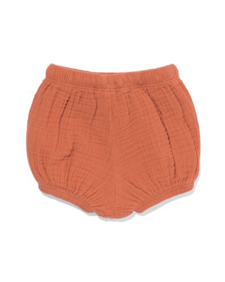 Bild 2 von Newborn-Pumphose, Musselin, Streifen braun