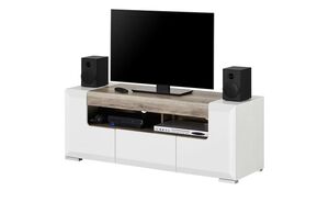 TV-Lowboard  La Vita ¦ weiß ¦ Maße (cm): B: 140 H: 52 T: 45 Tische > HiFi & TV-Tische - Sconto