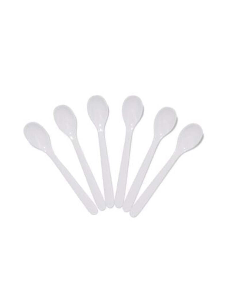 Bild 1 von 6er-Pack Eierlöffel, Kunststoff