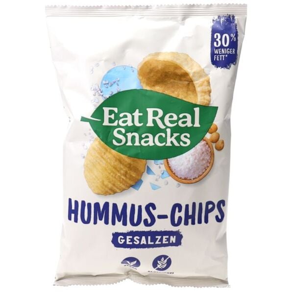 Bild 1 von Eat Real 2 x Hummus Chips Meersalz