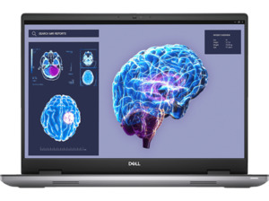 DELL - B2B Precision 7680, Business Notebook, mit 16 Zoll Display, Intel® Core™ i7,i7-13850HX Prozessor, 32 GB RAM, 1 TB SSD GeForce RTX™ 3500 Ada, Grau, Windows 11 Pro (64 Bit), Grau