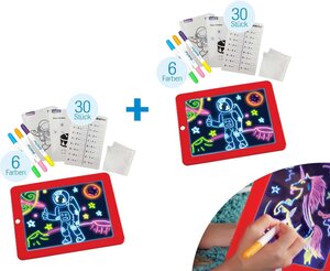 MediaShop Zaubertafel Magic Pad, (Set, 2-tlg)