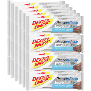 Dextro Energy Proteinriegel Crisp Chocolate, 24er Pack