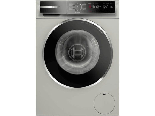 Bild 1 von BOSCH WGB2560X0 Serie 8 Waschmaschine (10 kg, 1509 U/Min., A), Silber-inox