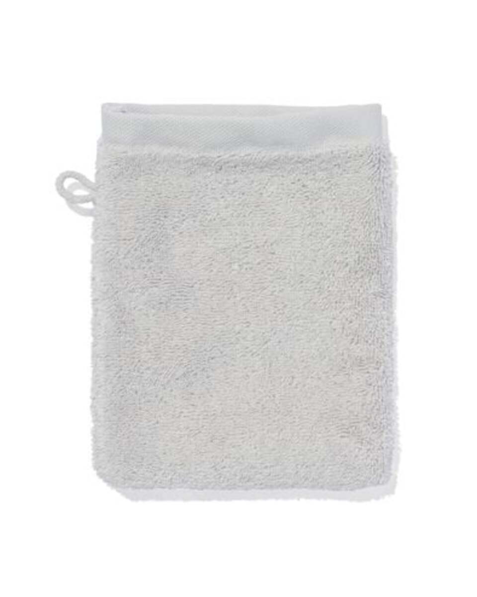 Bild 1 von Waschhandschuh, ultraweich, 16 x 22 cm – hellgrau