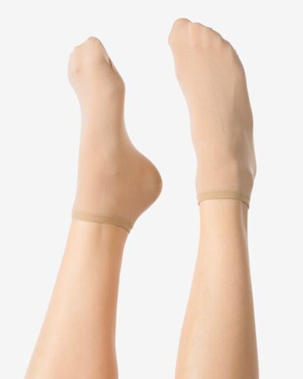 Bild 3 von 2er-Pack Damen-Kurzsöckchen naturfarben