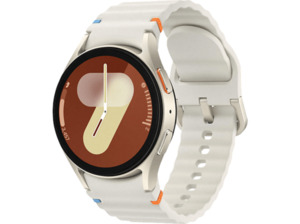 SAMSUNG Galaxy Watch7 LTE 40 mm Smartwatches Aluminium Nitrilkautschuk, 85-110 mm, Cream, Cream