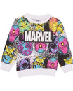 Bild 1 von Marvel Sweatshirt, Marvel, Rippbündchen, weiß