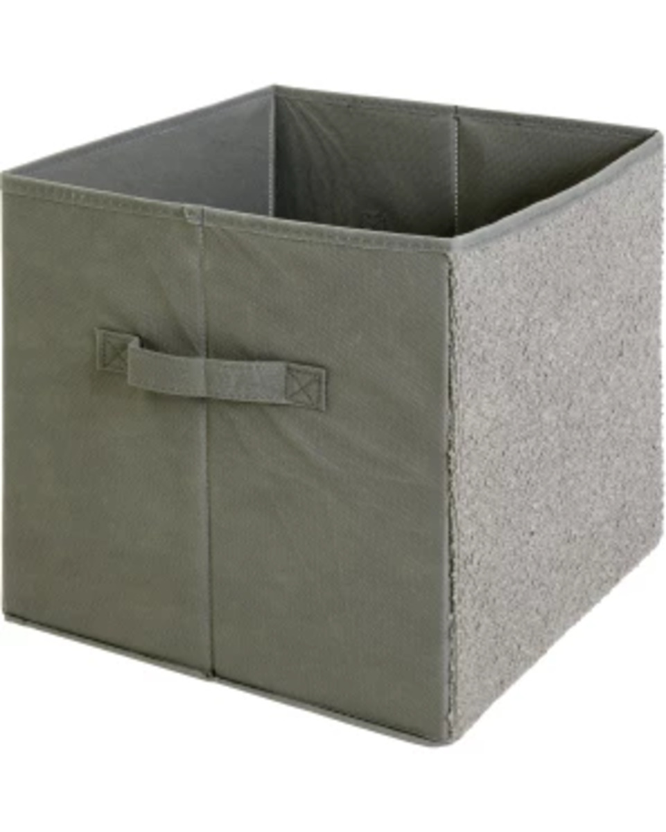 Bild 1 von Aufbewahrungsbox Bouclé, ca. 32 x 32 x 32 cm, grau