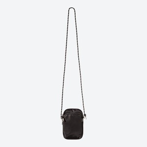 Damen-Mini-Handtasche in Nylon-Qualität, ca. 14x2x20cm, Black