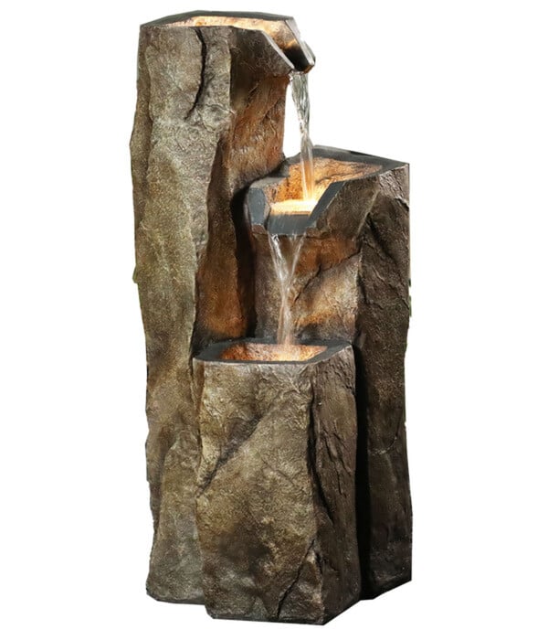 Bild 1 von Dehner Polyresin-Gartenbrunnen Sedona, ca. H85 cm