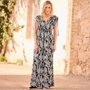 Bild 1 von Damen-Kleid mit überschnittenen Armen, Black