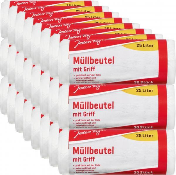 Bild 1 von Jeden Tag Müllbeutel mit Griff 25 Liter