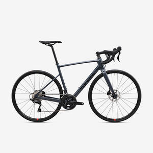 Rennrad NCR CF Carbon 105 12-fach grau Schwarz