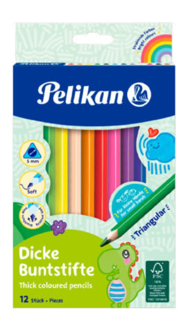 Bild 1 von „Pelikan“ Dicke Buntstifte