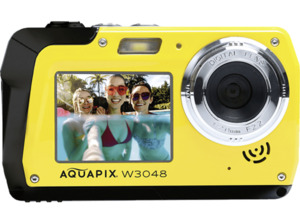 EASYPIX Easypix Aquapix W3048 Edge Unterwasserkamera gelb, k.A. opt. Zoom, Dual-Display