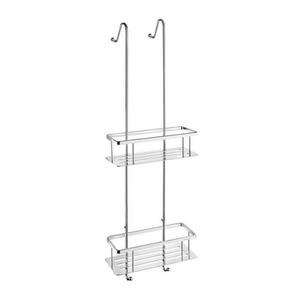 Smedbo Duschkorb, Chrom, Metall, eckig, 25x76.5x10.3 cm, Badaccessoires, Duschzubehör, Duschkörbe