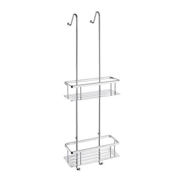 Bild 1 von Smedbo Duschkorb, Chrom, Metall, eckig, 25x76.5x10.3 cm, Badaccessoires, Duschzubehör, Duschkörbe