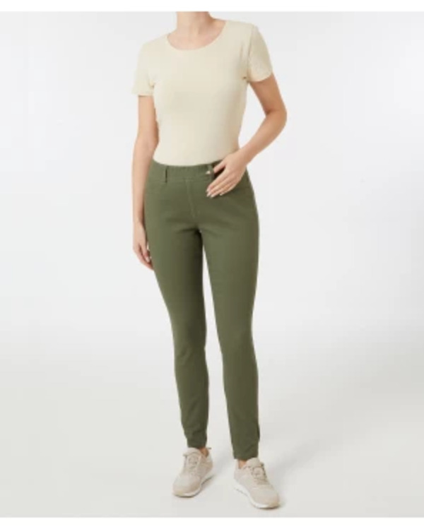 Bild 1 von Twillhose in Khaki, Janina, Skinny-fit, Khaki