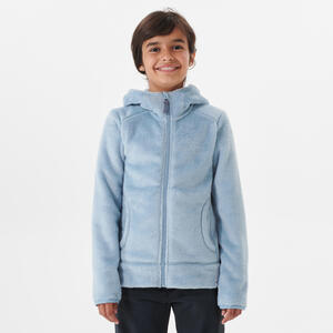 Fleecejacke Kinder Gr.122–170 Wandern - MH500 blaugrau Blau|grau