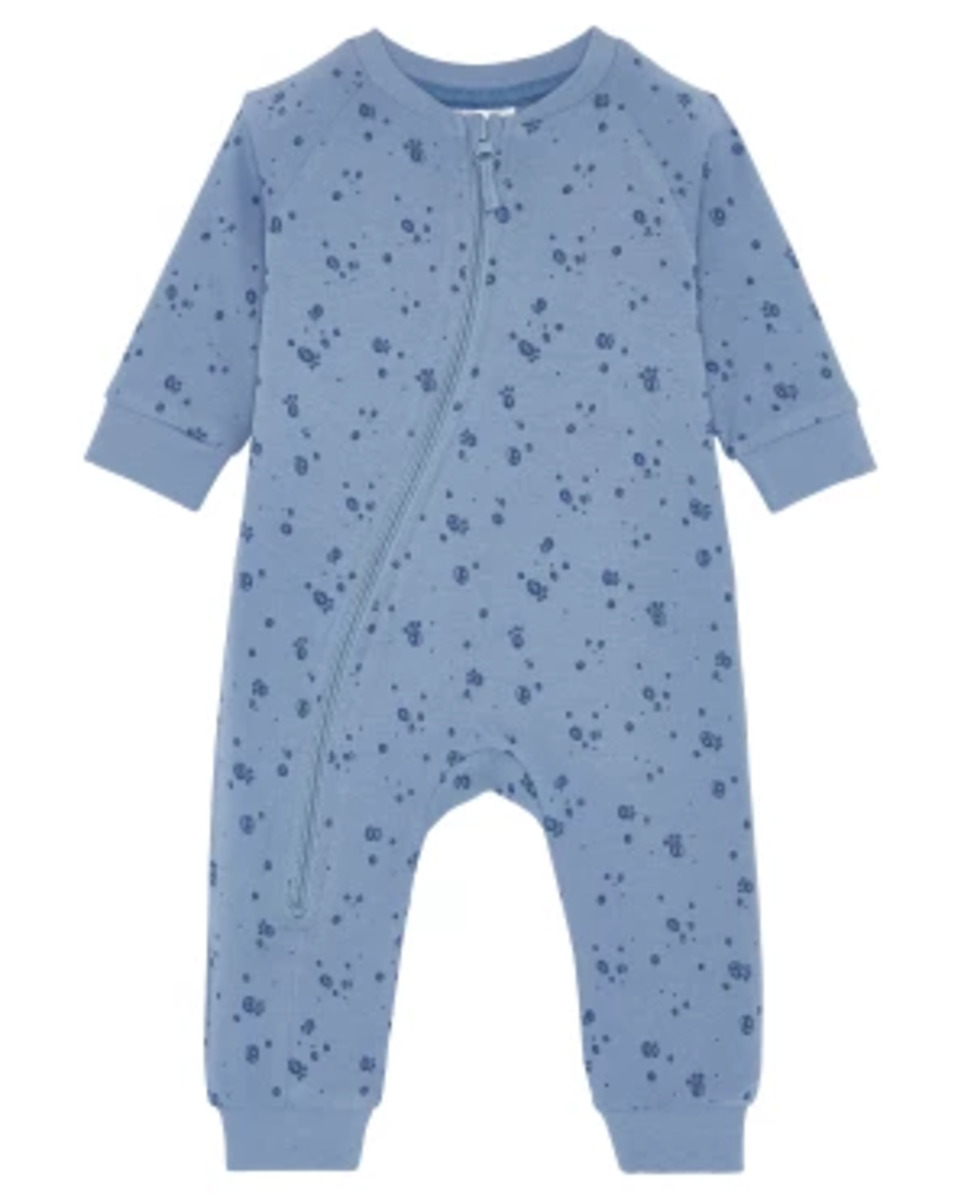 Bild 1 von Newborn Strampler, Ergee, Reißverschluss, hellblau