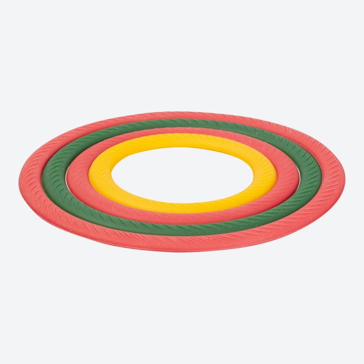 Bild 1 von Untersetzer-Set aus Silikon, verschiedene Größen, 4-teilig, Red