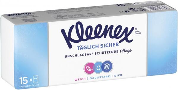 Bild 1 von Kleenex Täglich Sicher Taschentücher